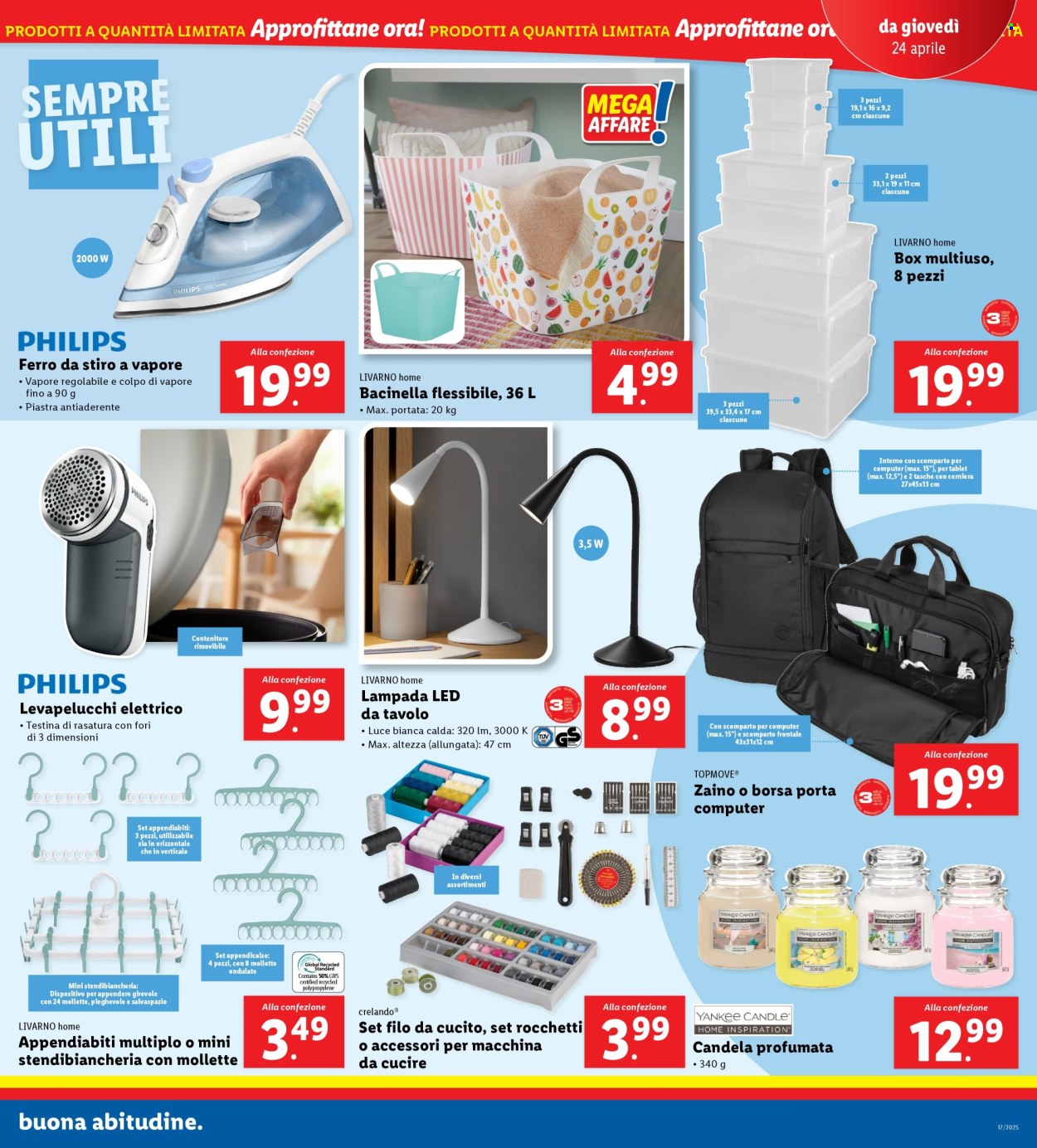 Volantino Lidl - 21/4/2025 - 27/4/2025. Pagina 31