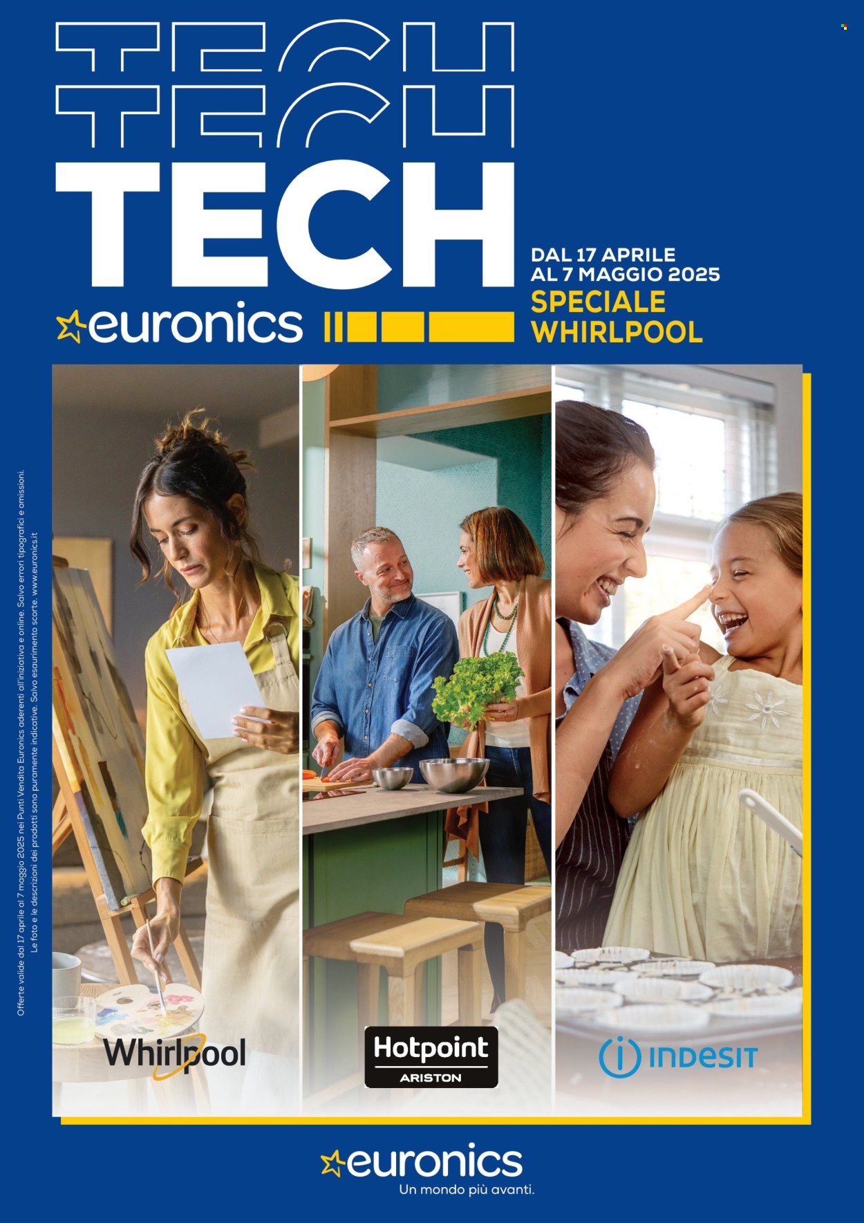 Volantino Euronics - 17/4/2025 - 7/5/2025. Pagina 1
