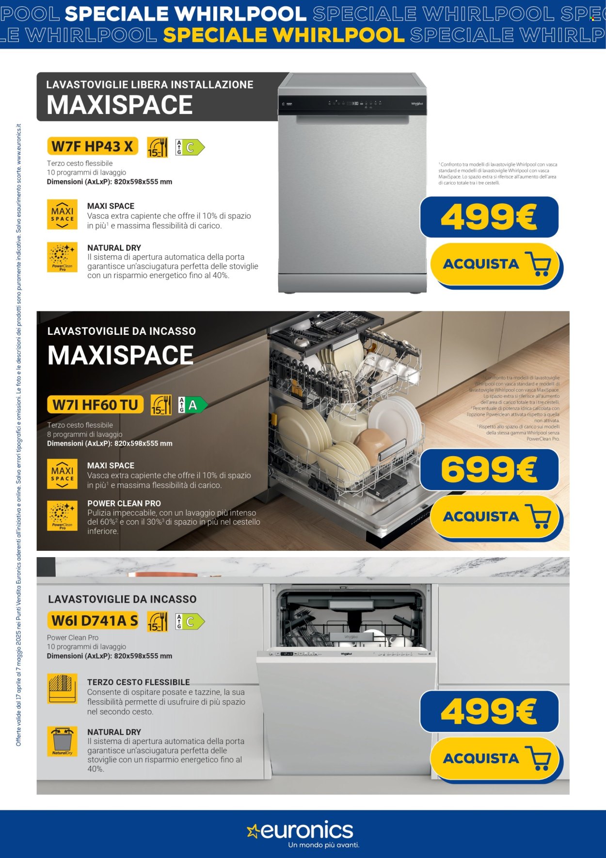 Volantino Euronics - 17/4/2025 - 7/5/2025. Pagina 5
