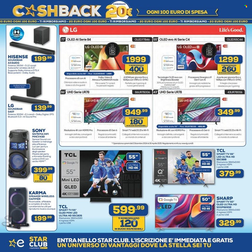 Volantino Euronics - 17/4/2025 - 7/5/2025. Pagina 2