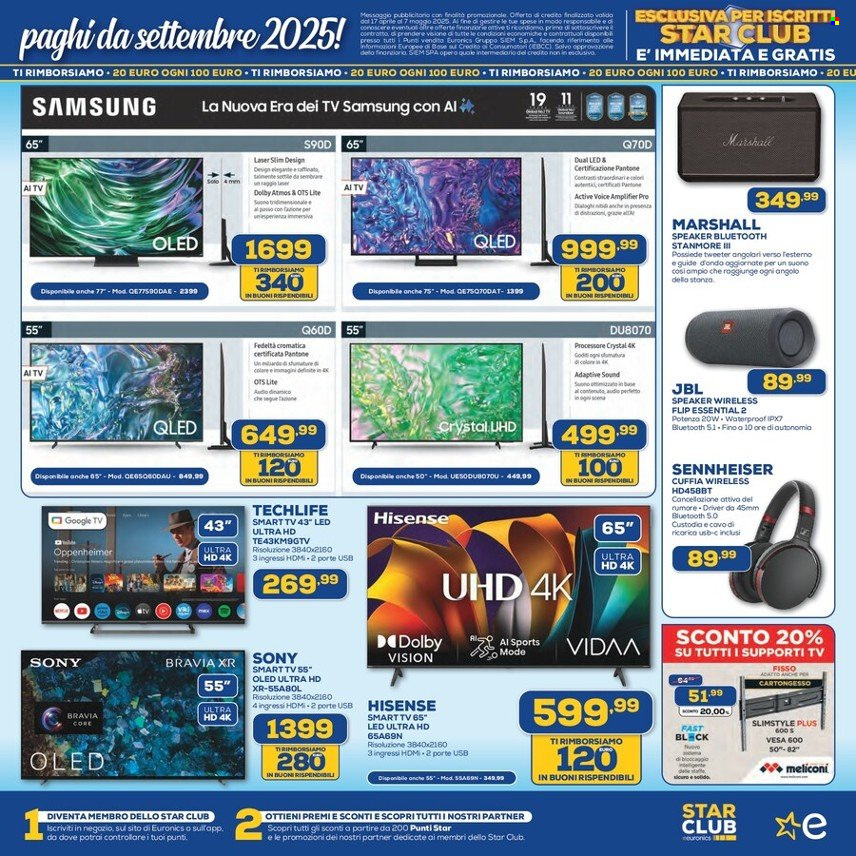 Volantino Euronics - 17/4/2025 - 7/5/2025. Pagina 3