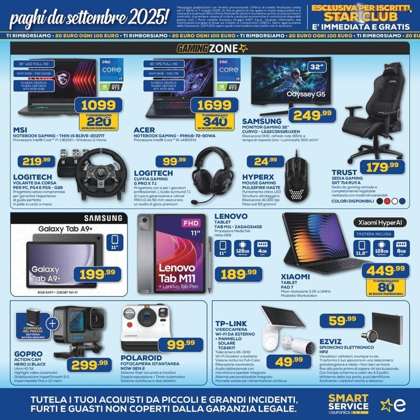 Volantino Euronics - 17/4/2025 - 7/5/2025. Pagina 7