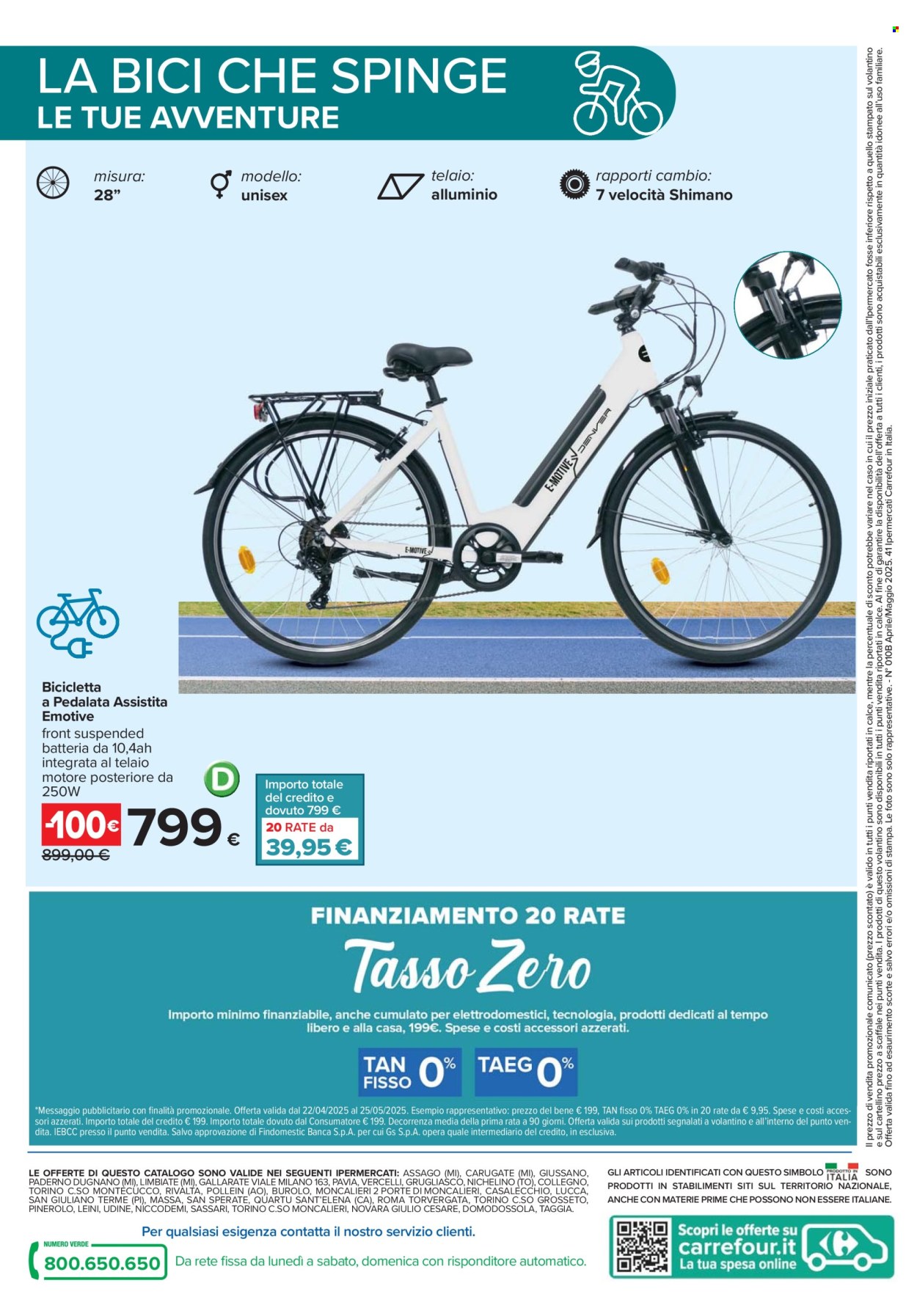 Volantino Carrefour - 22/4/2025 - 25/5/2025. Pagina 20