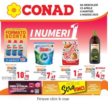 Volantino Conad - 23/4/2025 - 6/5/2025.