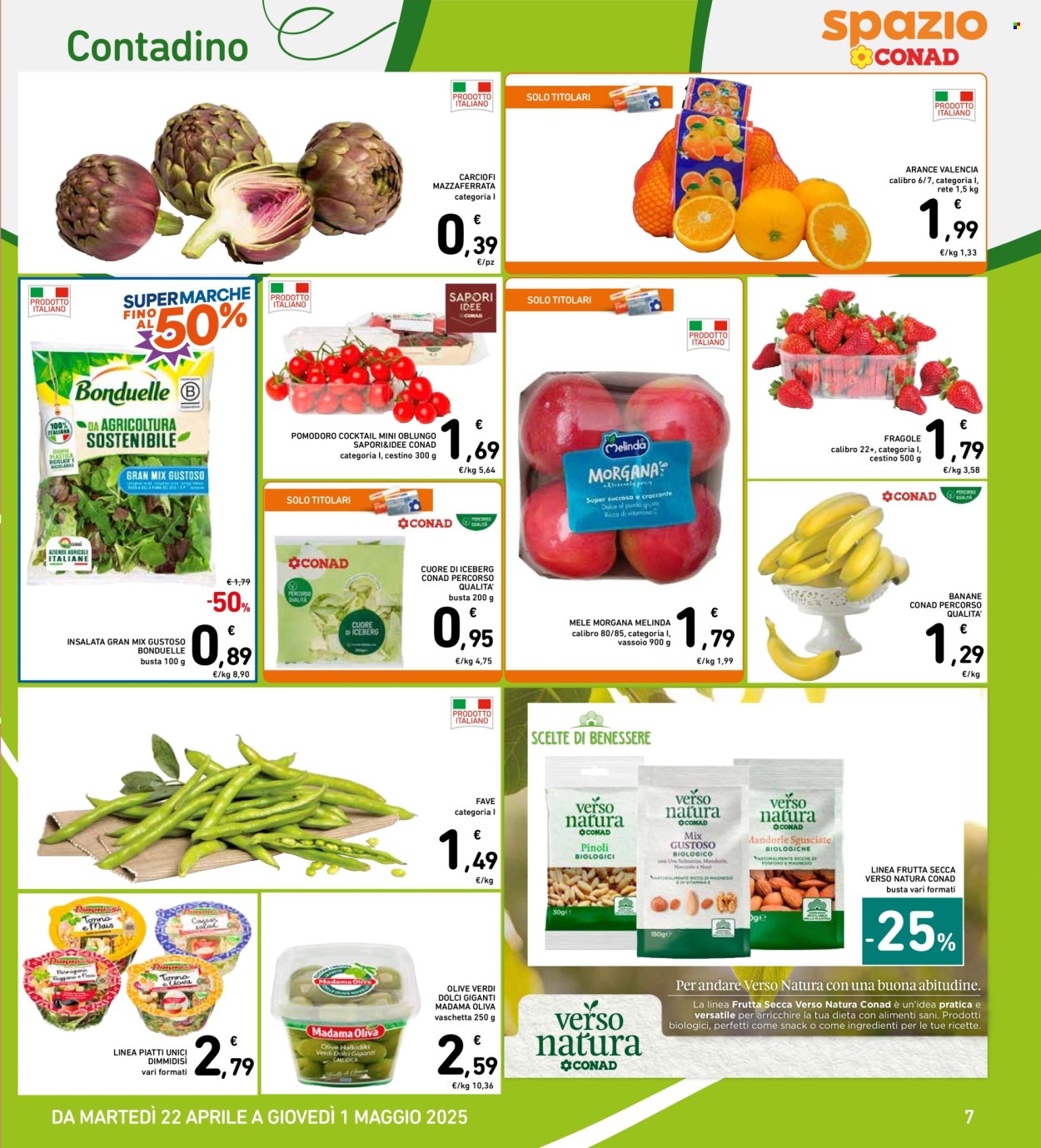 Volantino Spazio Conad - 22/4/2025 - 1/5/2025. Pagina 7