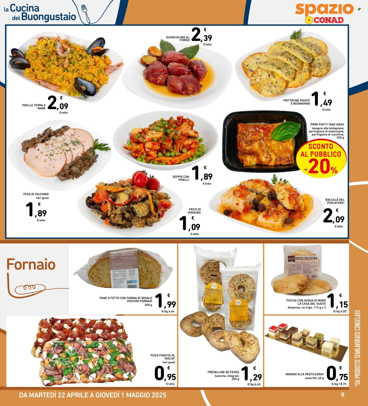 Volantino Spazio Conad - 22/4/2025 - 1/5/2025. Pagina 9