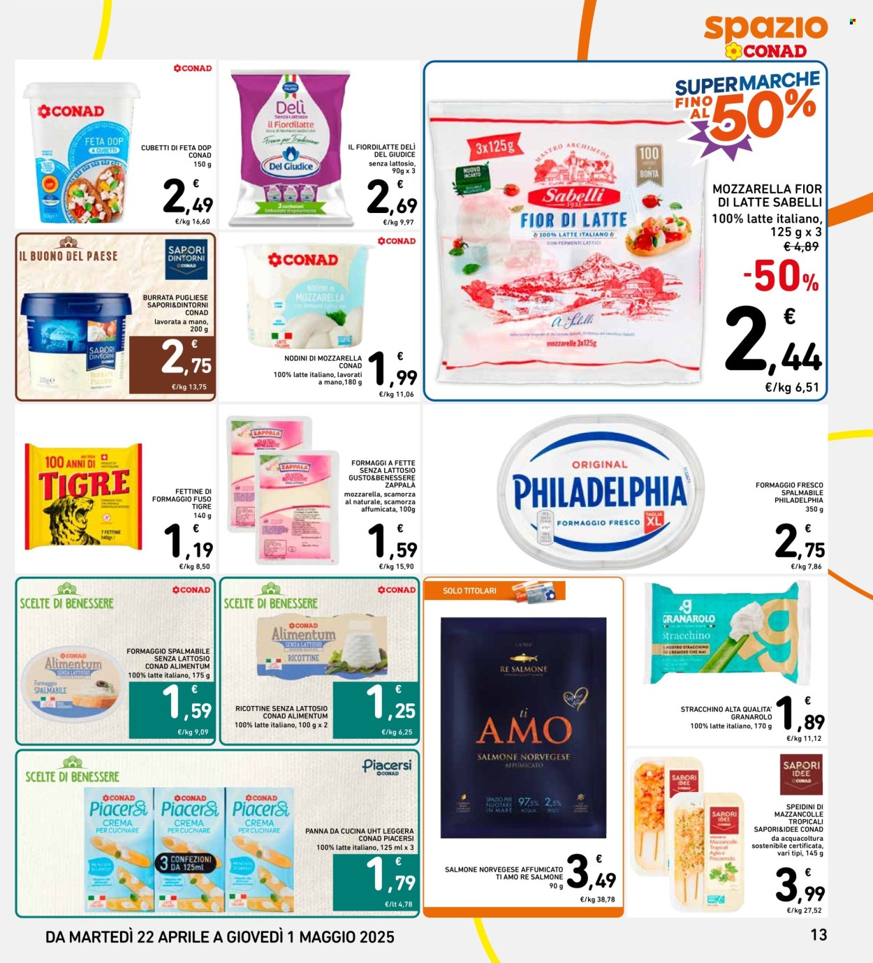 Volantino Spazio Conad - 22/4/2025 - 1/5/2025. Pagina 13