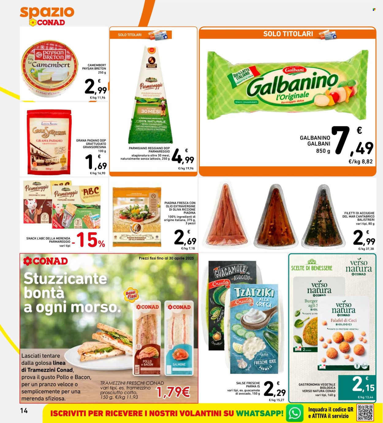 Volantino Spazio Conad - 22/4/2025 - 1/5/2025. Pagina 14