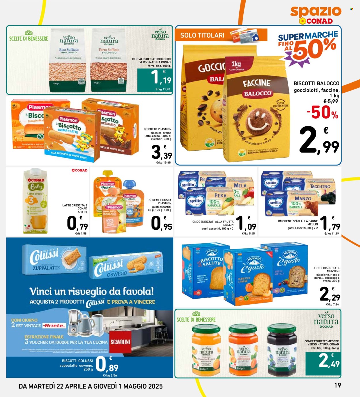 Volantino Spazio Conad - 22/4/2025 - 1/5/2025. Pagina 19