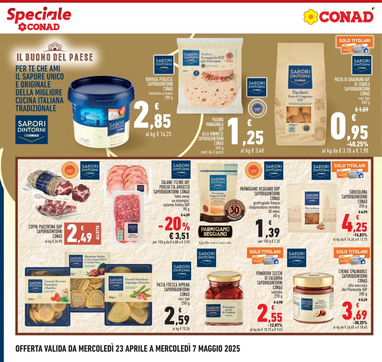 Leták Conad - 23.4.2025 - 7.5.2025. Strana 2