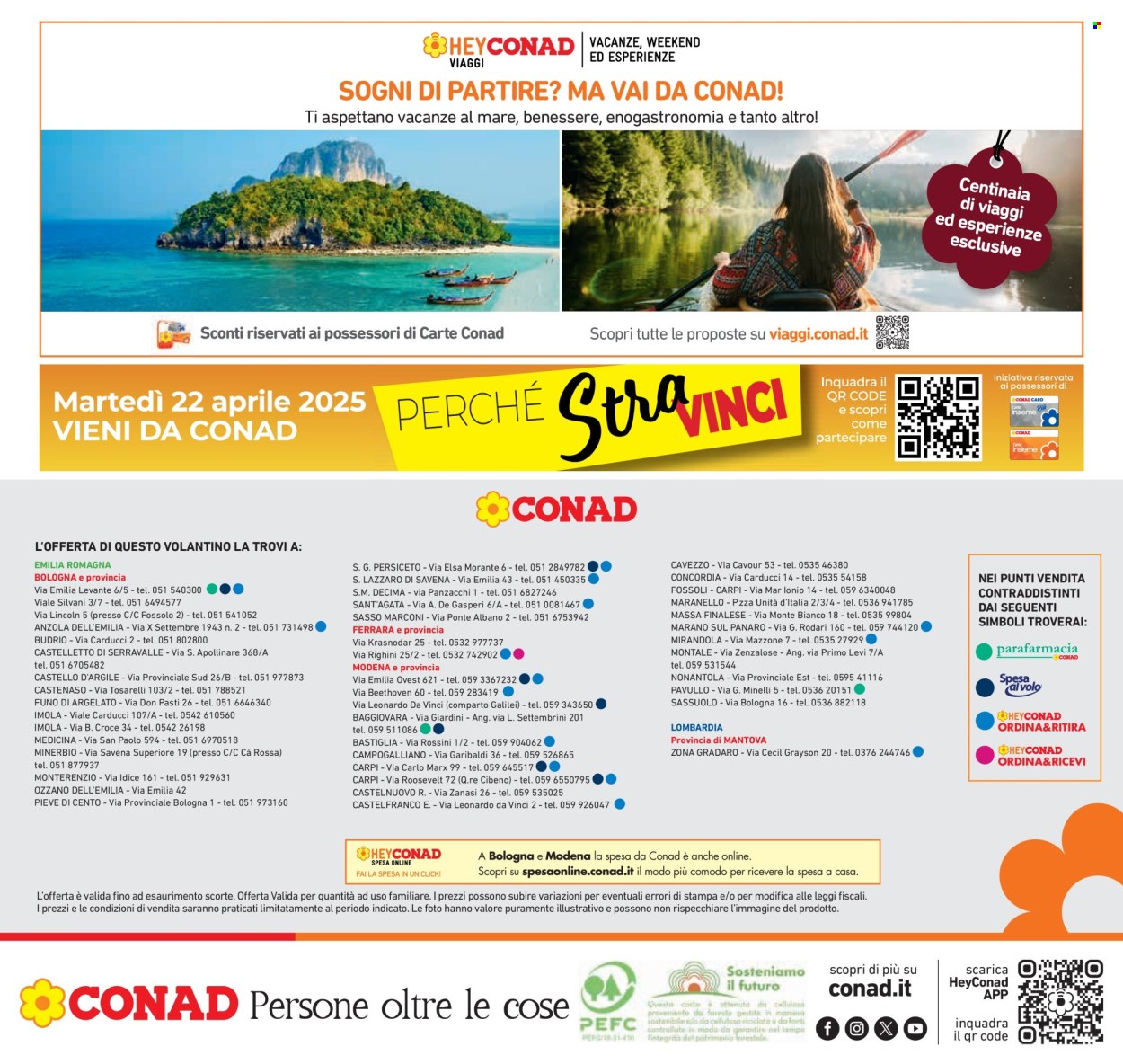 Leták Conad - 23.4.2025 - 7.5.2025. Strana 24