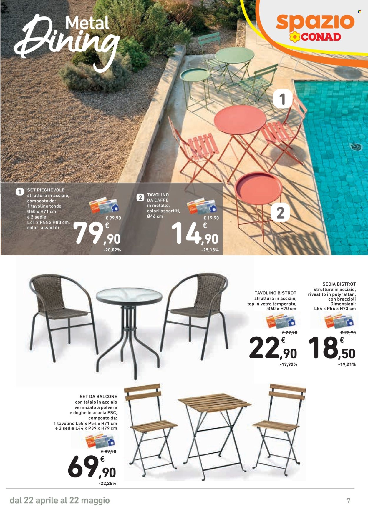 Volantino Spazio Conad - 22/4/2025 - 22/5/2025. Pagina 7