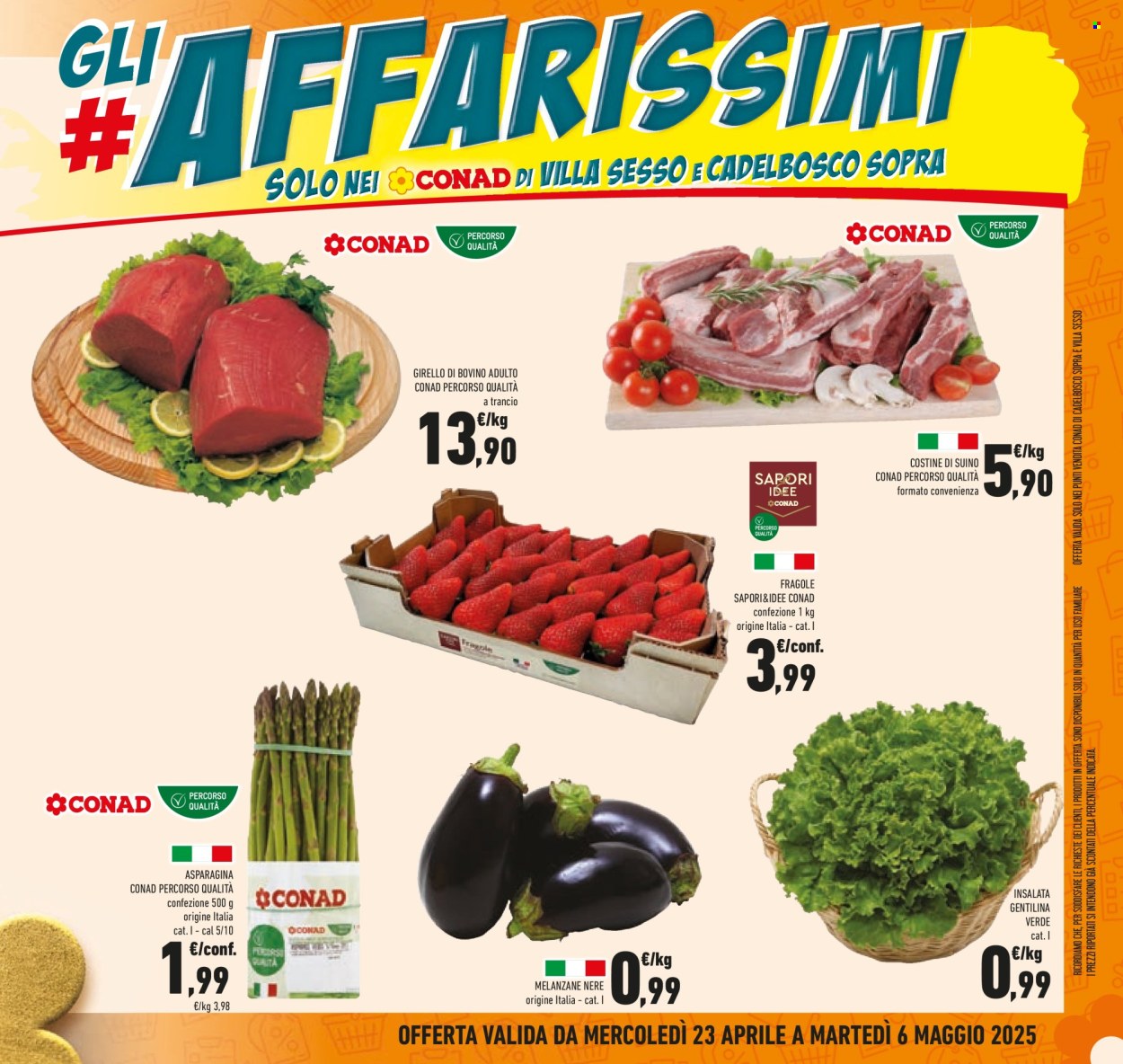 Leták Conad - 23.4.2025 - 6.5.2025. Strana 3