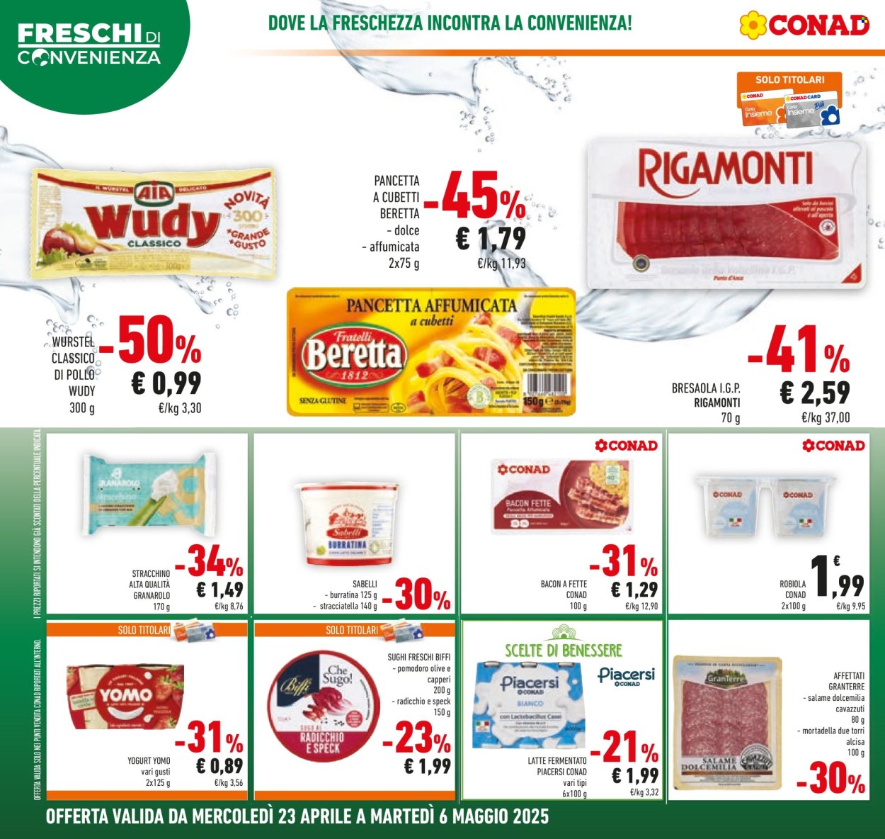 Volantino Conad - 23/4/2025 - 6/5/2025. Pagina 14