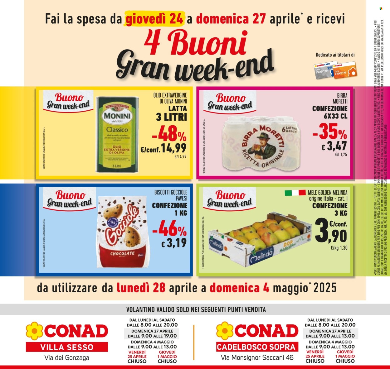 Volantino Conad - 23/4/2025 - 6/5/2025. Pagina 24