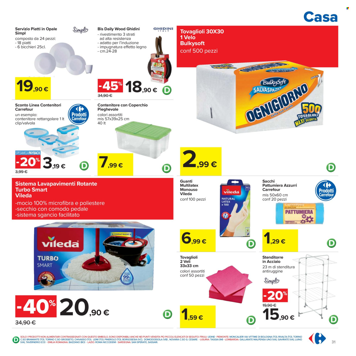 Volantino Carrefour - 22/4/2025 - 4/5/2025. Pagina 31