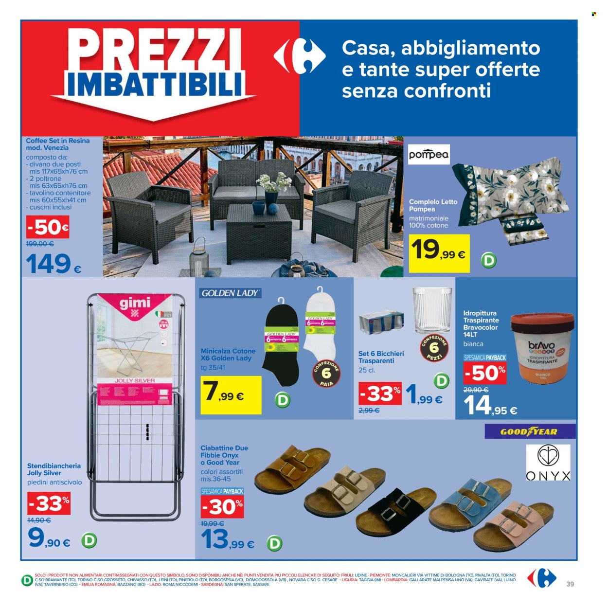Volantino Carrefour - 22/4/2025 - 4/5/2025. Pagina 39