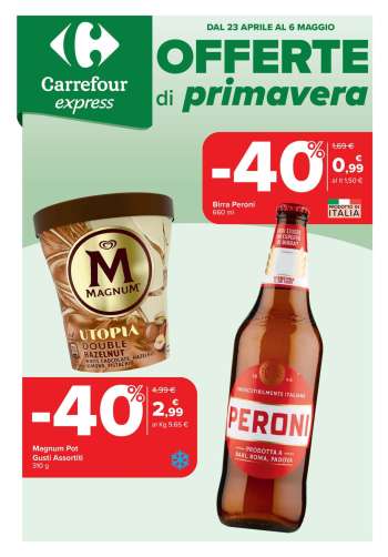 Volantino Carrefour - 23/4/2025 - 6/5/2025.