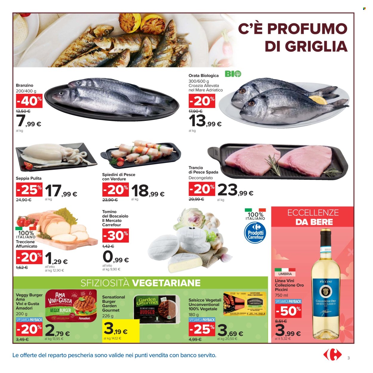 Volantino Carrefour - 22/4/2025 - 4/5/2025. Pagina 3