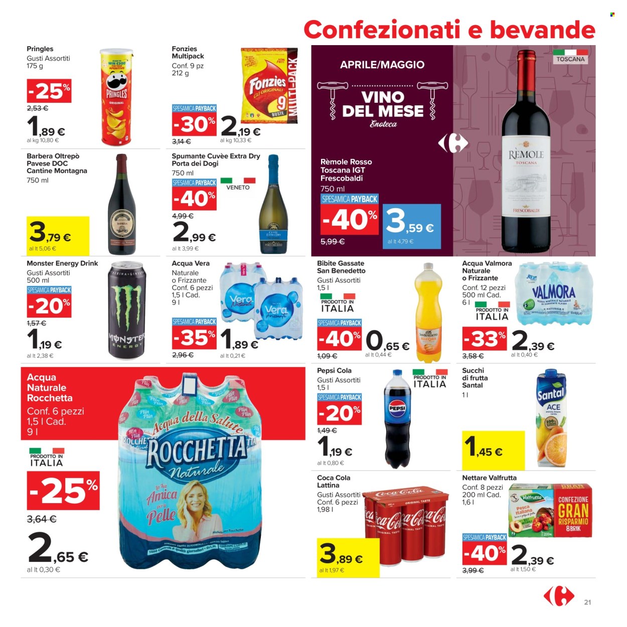 Volantino Carrefour - 22/4/2025 - 4/5/2025. Pagina 21