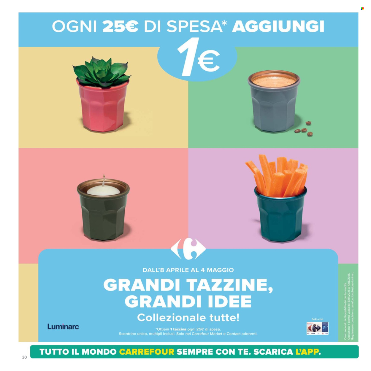 Volantino Carrefour - 22/4/2025 - 4/5/2025. Pagina 30