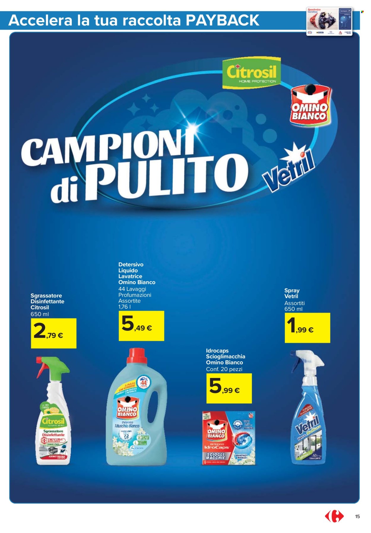 Volantino Carrefour - 22/4/2025 - 4/5/2025. Pagina 15