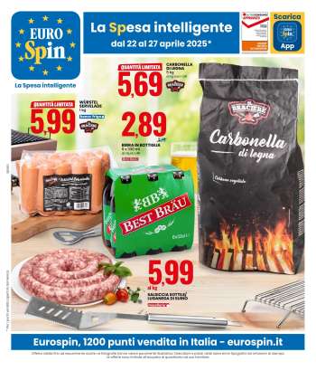 Volantino EuroSpin - 22/4/2025 - 27/4/2025.
