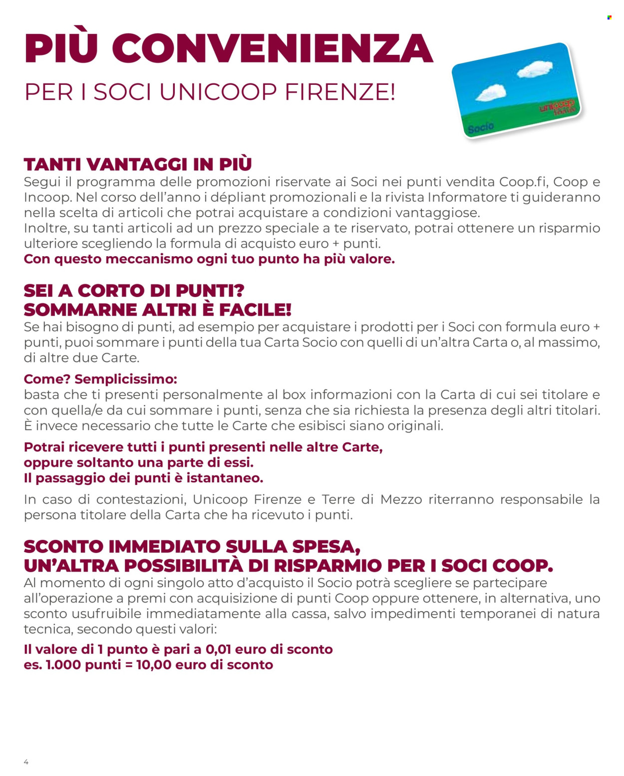 Volantino Coop - 18/4/2025 - 30/11/2025. Pagina 4