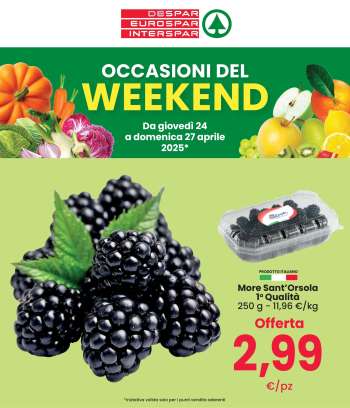 Volantino Interspar - 24/4/2025 - 27/4/2025.