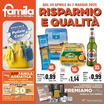 Volantino Famila - 24/4/2025 - 7/5/2025.