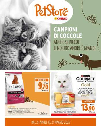Volantino Conad - 24/4/2025 - 21/5/2025.