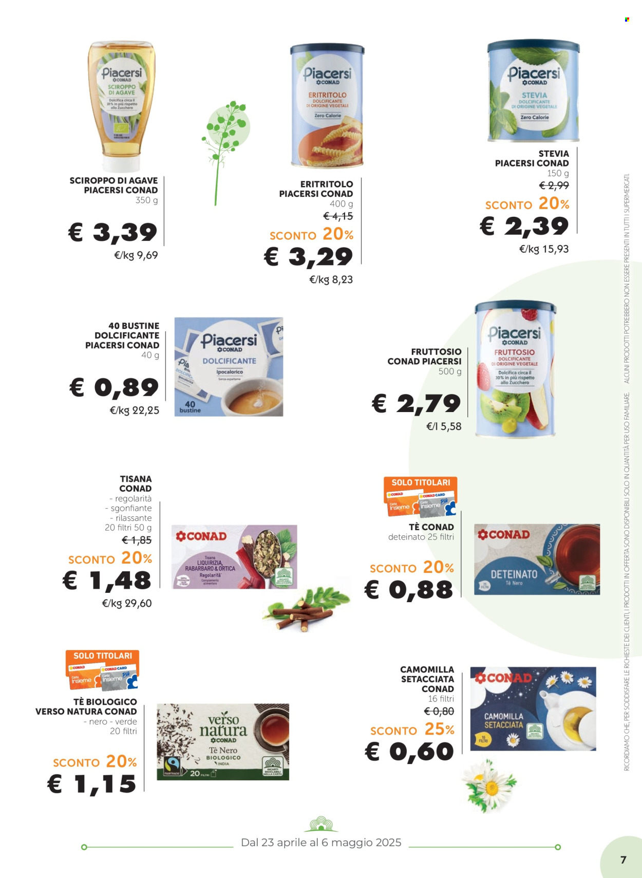 Leták Conad - 23.4.2025 - 6.5.2025. Strana 7