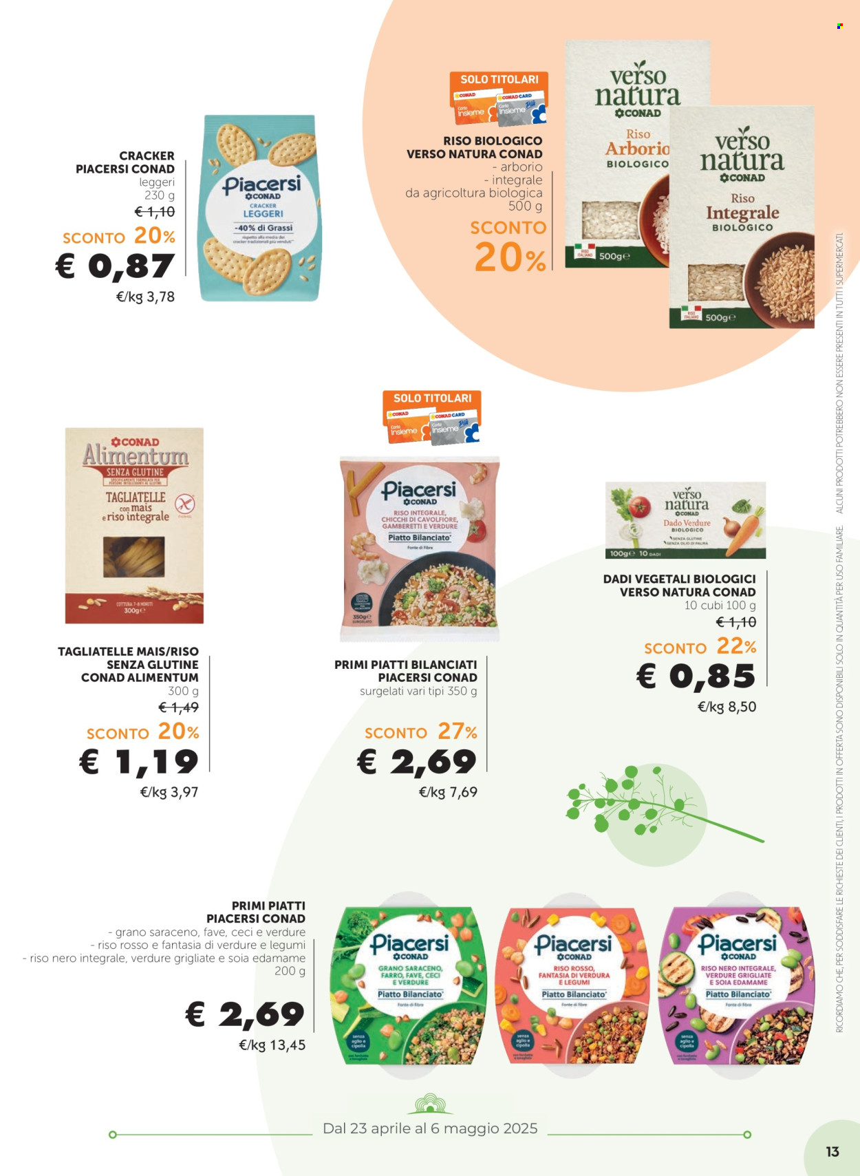 Leták Conad - 23.4.2025 - 6.5.2025. Strana 13