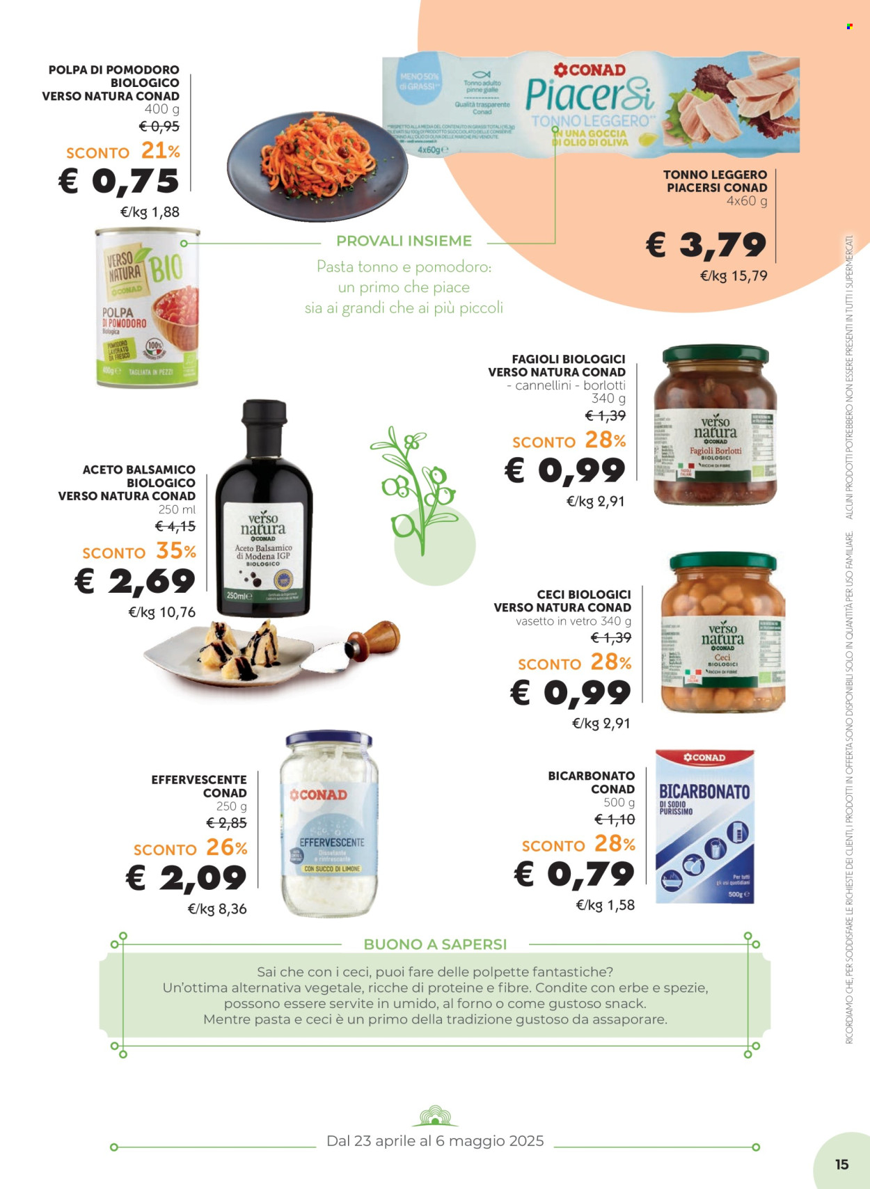 Volantino Conad - 23/4/2025 - 6/5/2025. Pagina 15