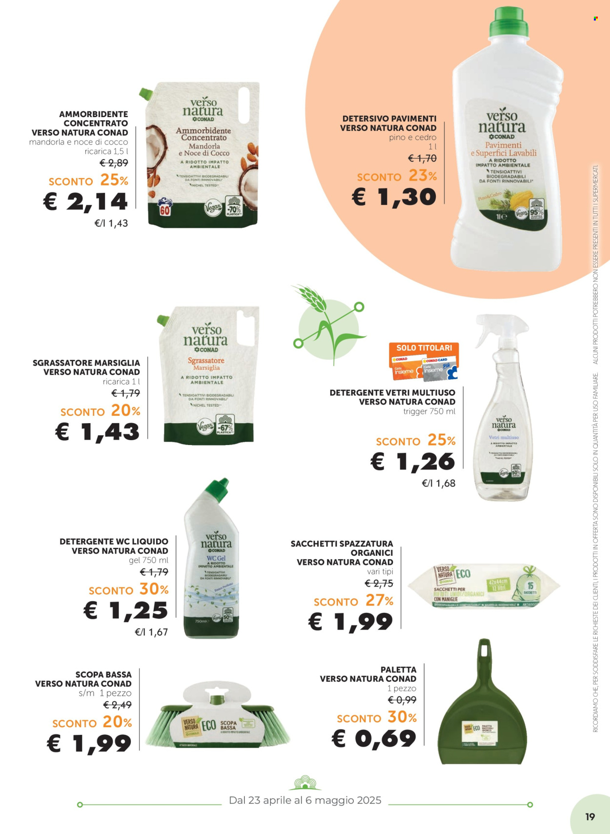 Volantino Conad - 23/4/2025 - 6/5/2025. Pagina 19