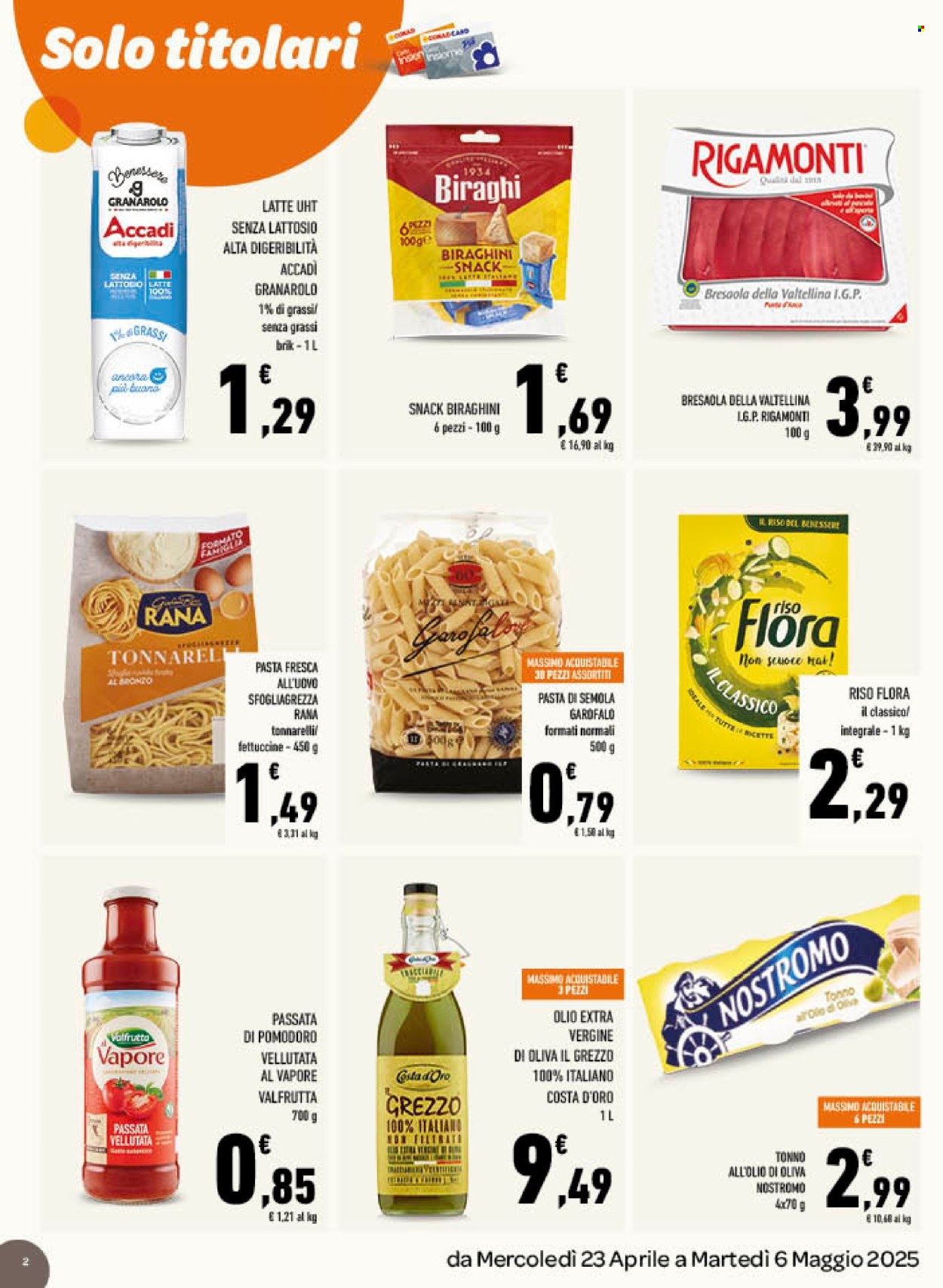 Volantino TuDay Conad - 23/4/2025 - 6/5/2025. Pagina 2
