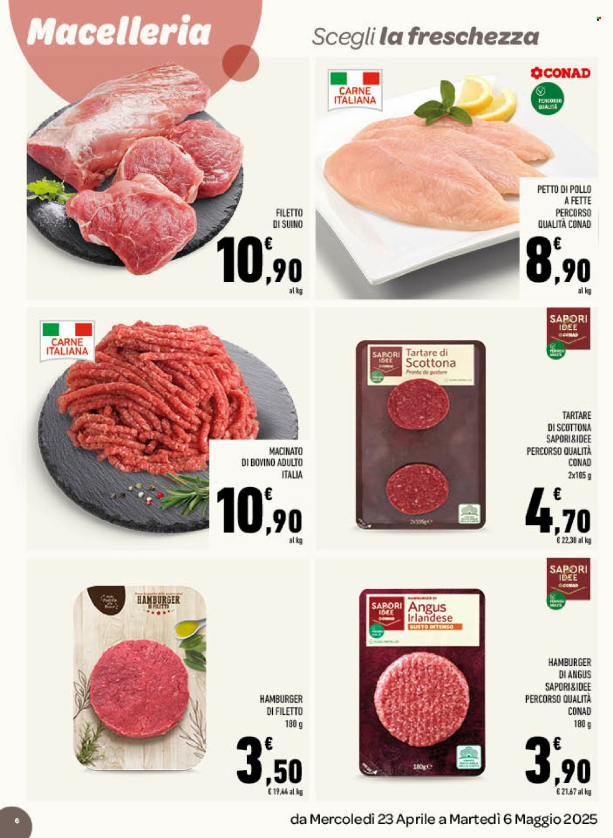 Volantino TuDay Conad - 23/4/2025 - 6/5/2025. Pagina 6