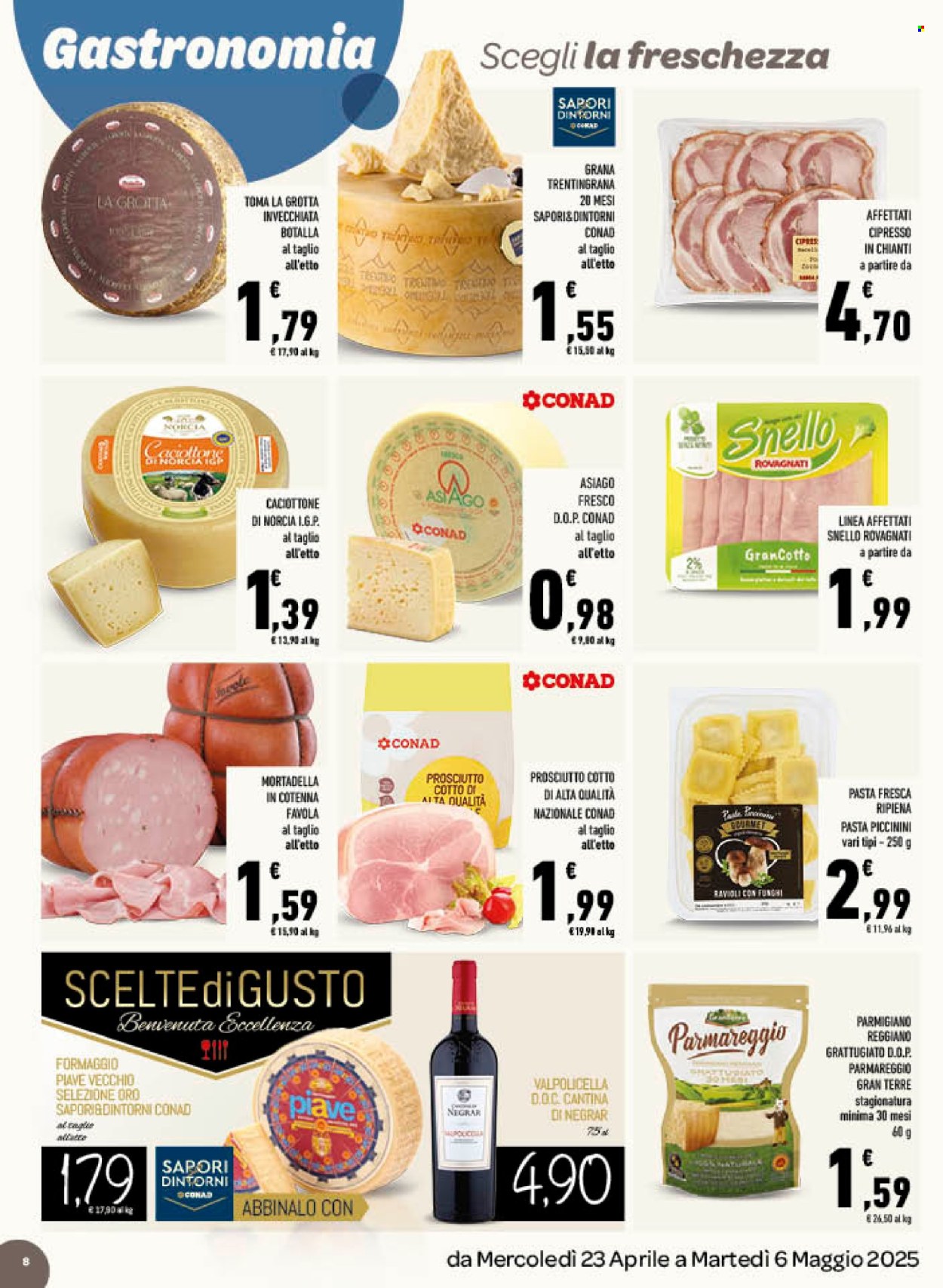 Volantino TuDay Conad - 23/4/2025 - 6/5/2025. Pagina 8