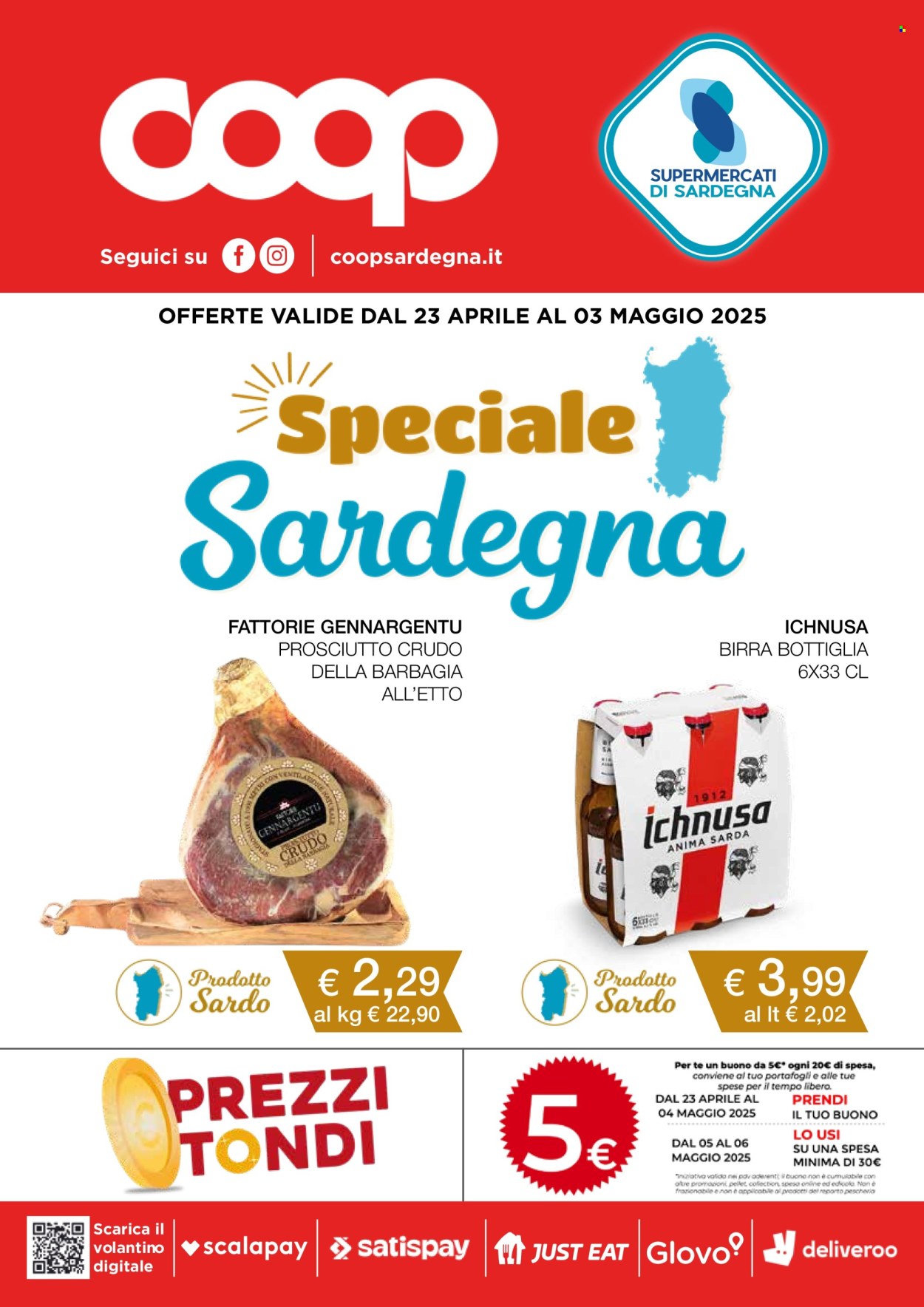 Volantino Coop - 23/4/2025 - 3/5/2025. Pagina 1