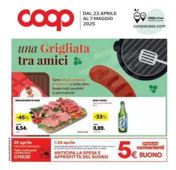 Volantino Coop - 22/4/2025 - 7/5/2025.