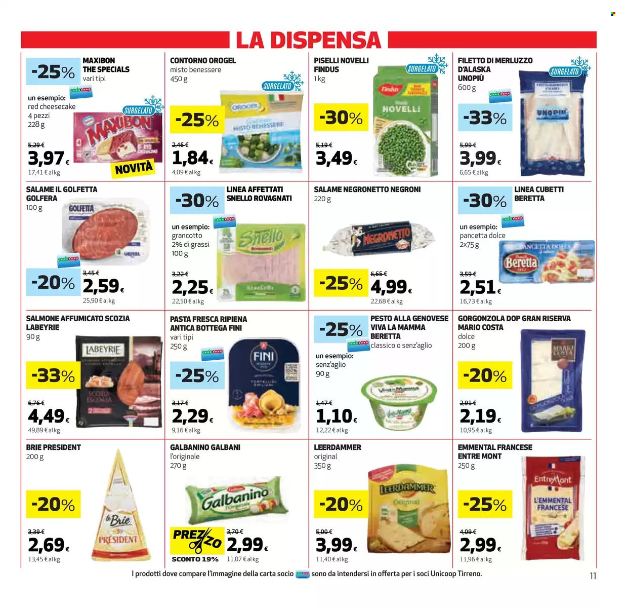 Leták Coop - 22.4.2025 - 7.5.2025. Strana 11