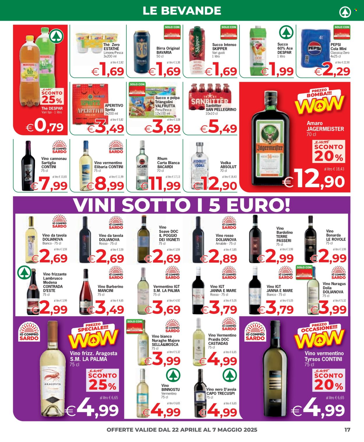 Volantino Despar - 22/4/2025 - 7/5/2025. Pagina 17