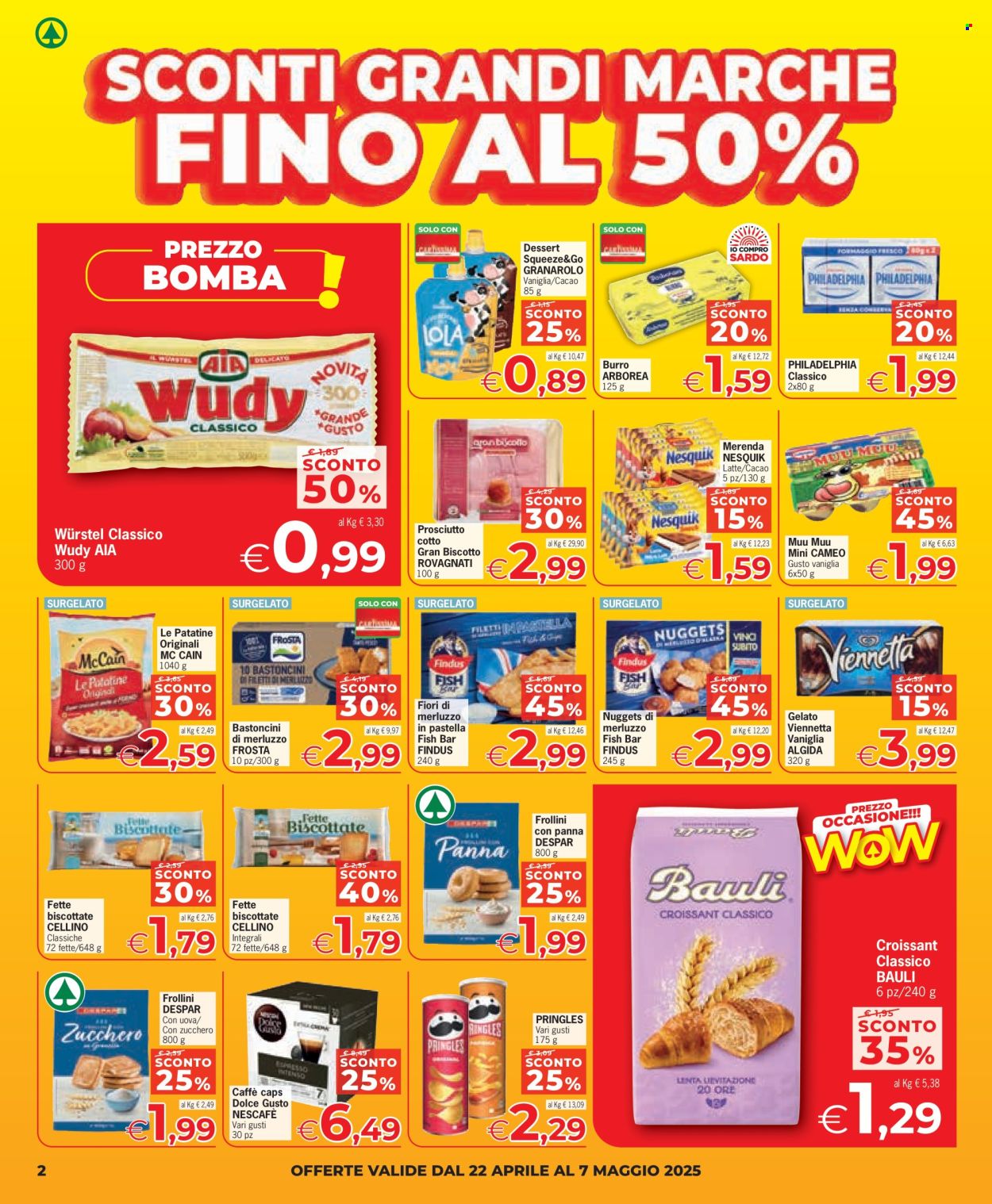 Volantino Eurospar - 22/4/2025 - 7/5/2025. Pagina 2