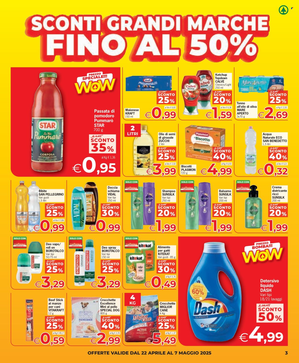 Volantino Eurospar - 22/4/2025 - 7/5/2025. Pagina 3