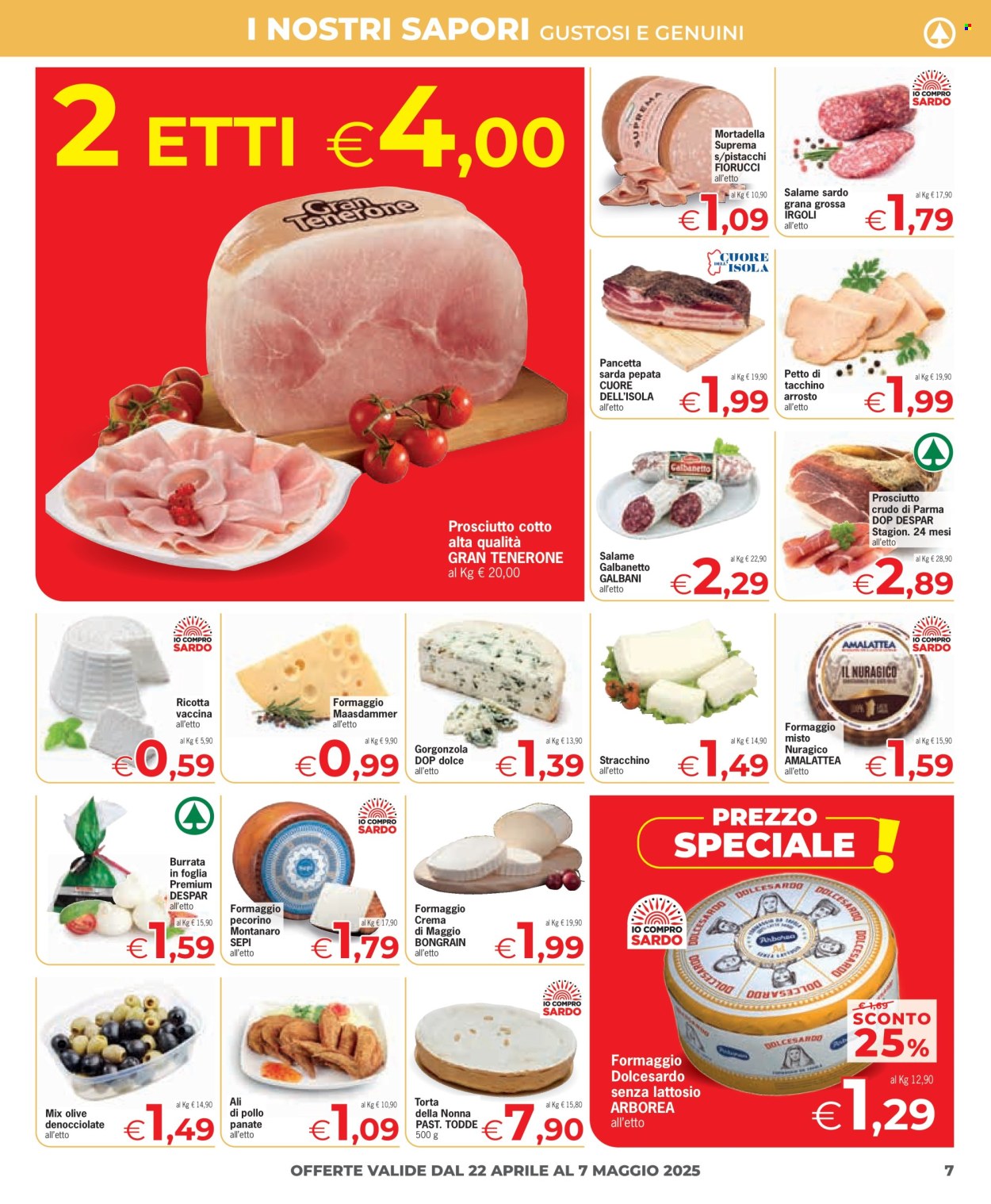 Volantino Eurospar - 22/4/2025 - 7/5/2025. Pagina 7