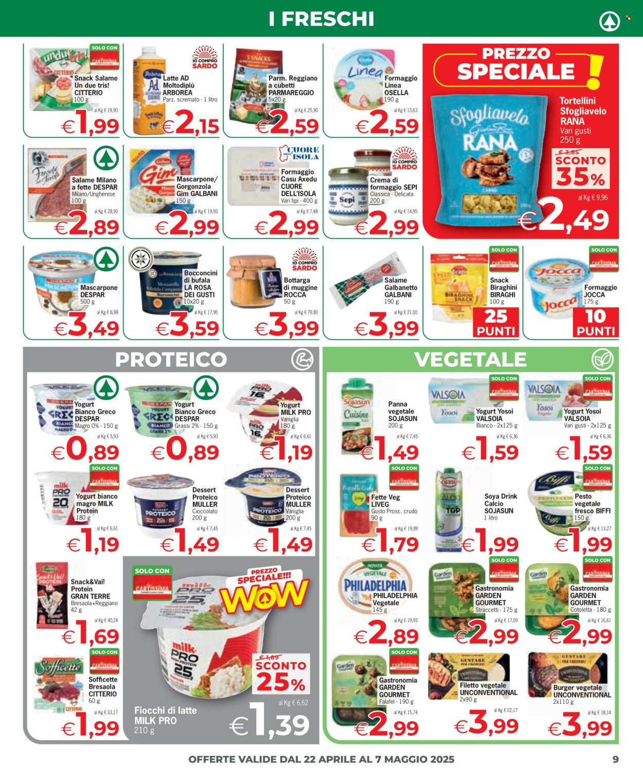 Volantino Eurospar - 22/4/2025 - 7/5/2025. Pagina 9