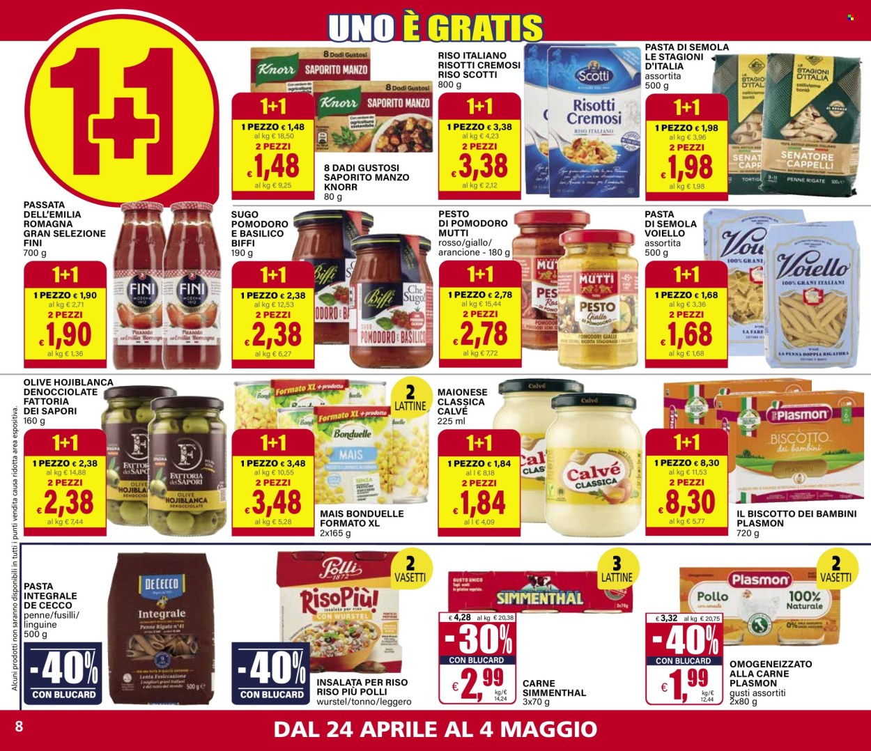 Volantino Il Gigante - 24/4/2025 - 4/5/2025. Pagina 8
