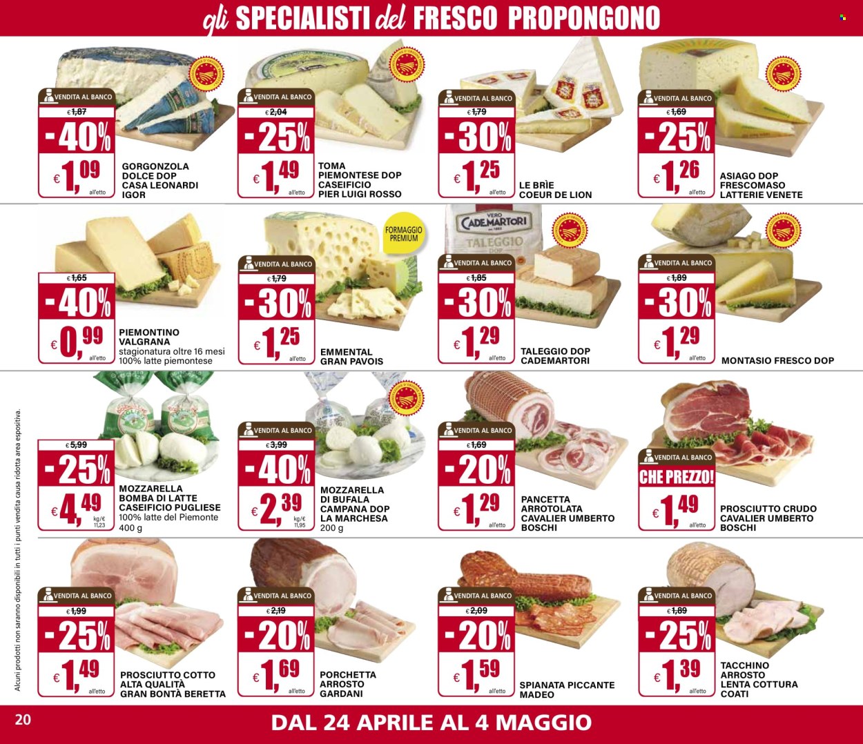 Volantino Il Gigante - 24/4/2025 - 4/5/2025. Pagina 20