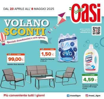 Volantino Oasi - 23/4/2025 - 8/5/2025.