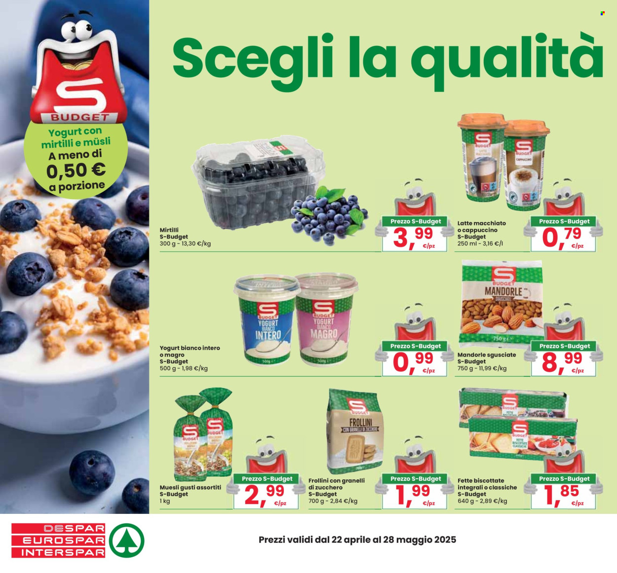 Volantino Interspar - 22/4/2025 - 28/5/2025. Pagina 1